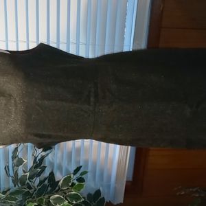 Donna Ricco New York 2 piece Suit, Army Green tweed, size 12